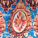 Print On Poly Flat Chiffon Woven Fabric#44