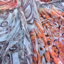 Print On Poly Flat Chiffon Woven Fabric#52