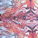 Print On Poly Flat Chiffon Woven Fabric#52