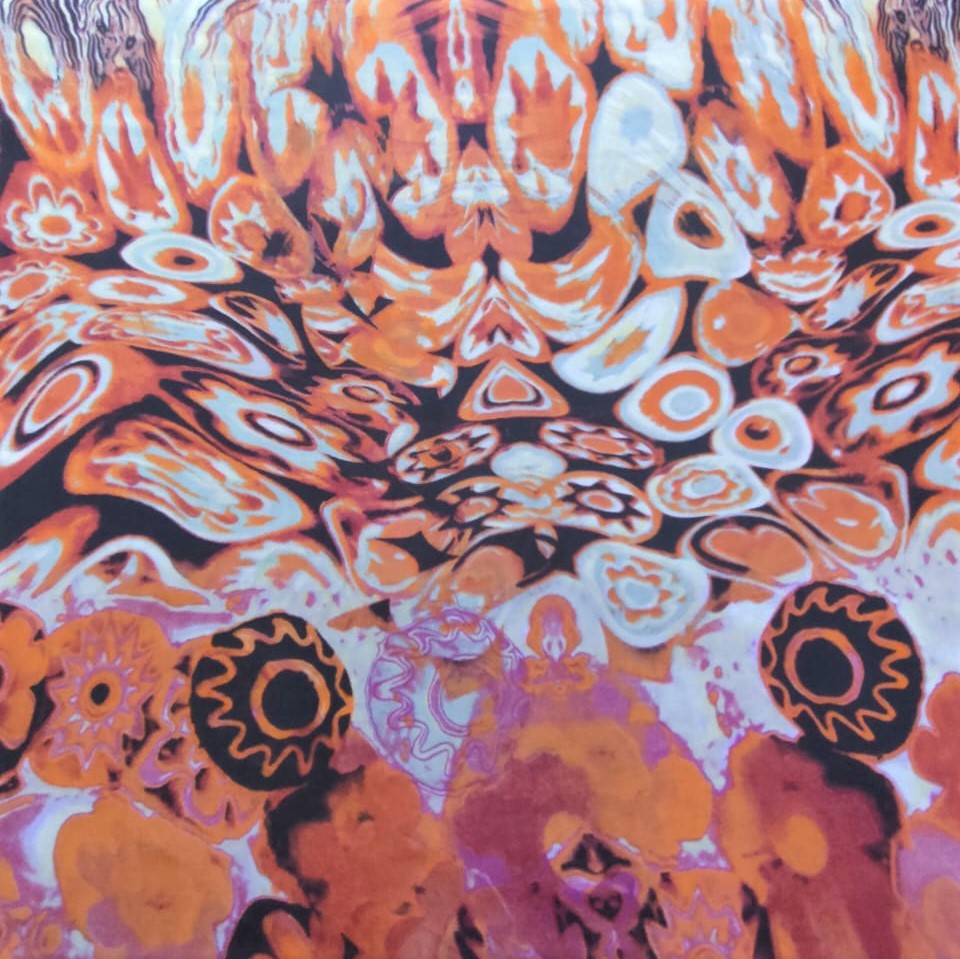 Print On Poly Flat Chiffon Woven Fabric#52