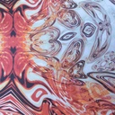 Print On Poly Flat Chiffon Woven Fabric#52