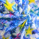Print On Poly Flat Chiffon Woven Fabric#56