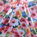 Print On Poly Flat Chiffon Woven Fabric#60