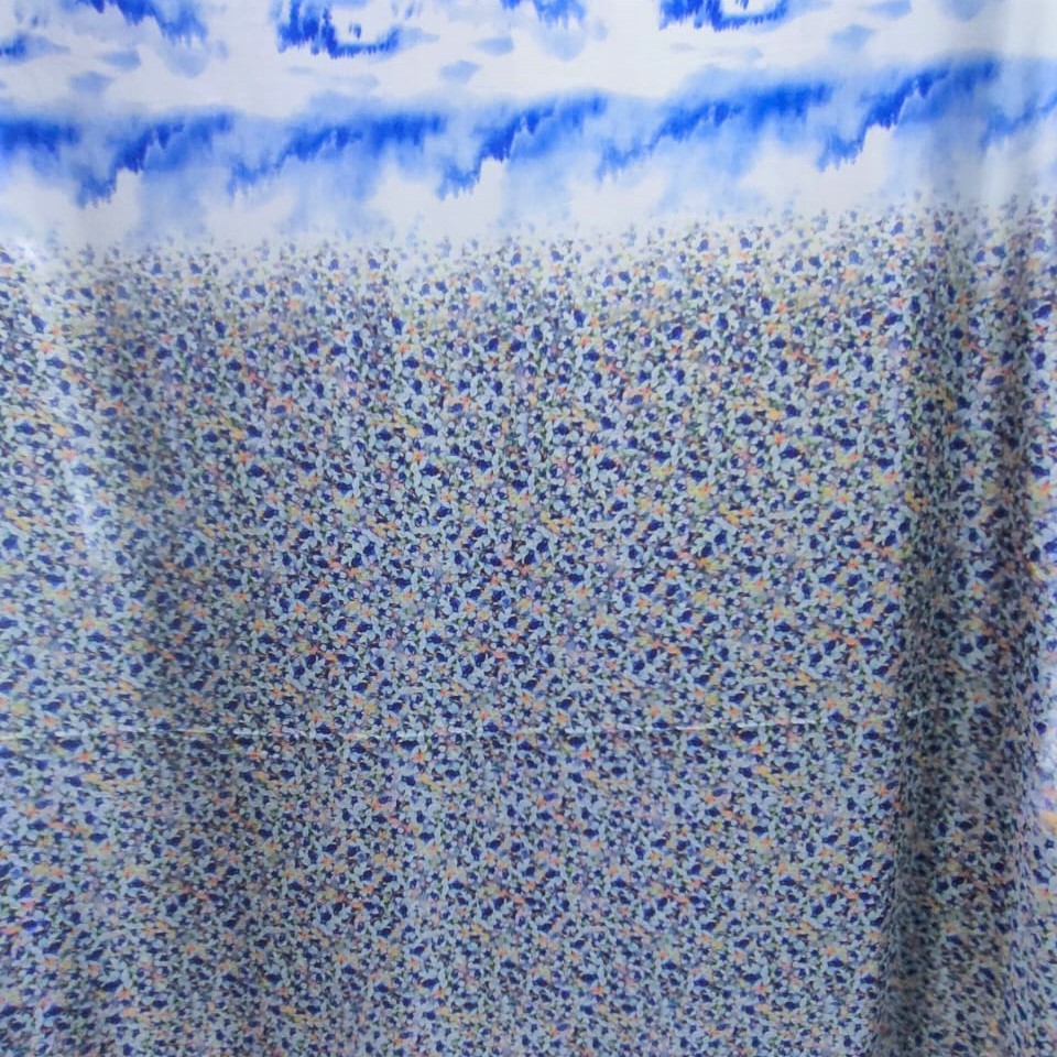 Print On Poly Flat Chiffon Woven Fabric#6