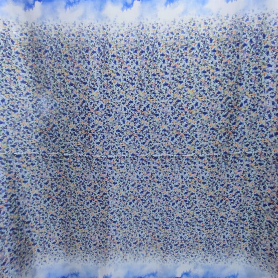 Print On Poly Flat Chiffon Woven Fabric#6