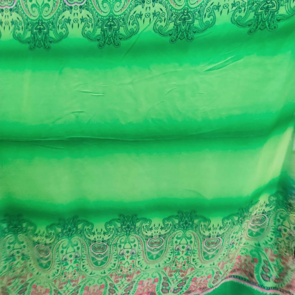 Print On Poly Flat Chiffon Woven Fabric#71