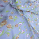 Print On Poly Flat Chiffon Woven Fabric#80