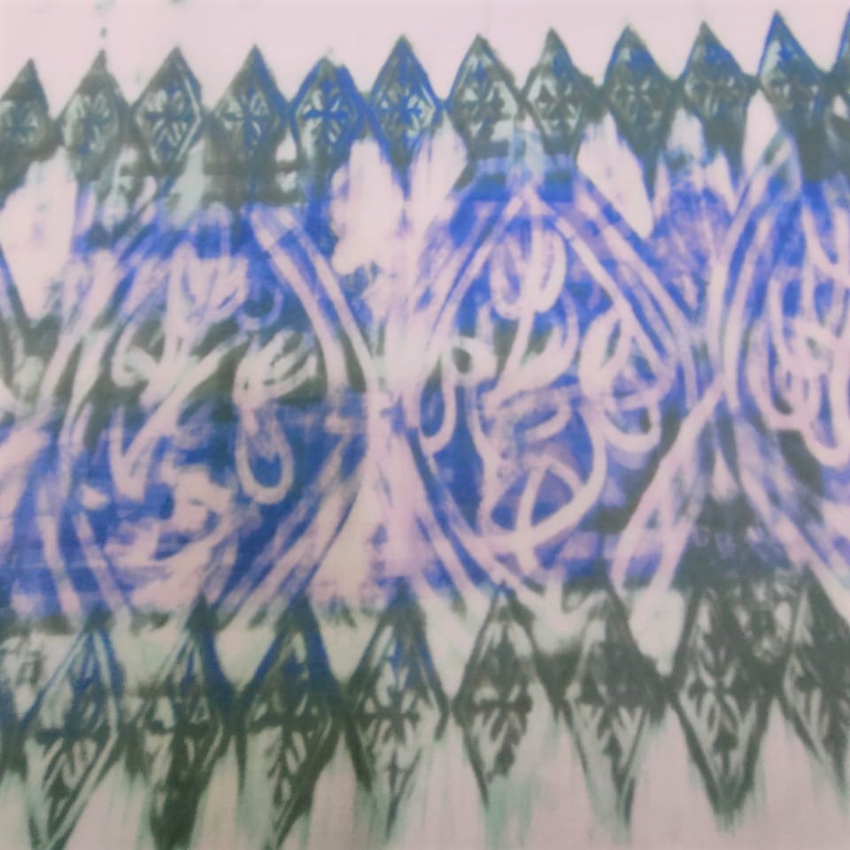 Print On Poly Flat Chiffon Woven Fabric#83