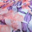 Print On Poly Flat Chiffon Woven Fabric#86