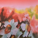 Print On Poly Flat Chiffon Woven Fabric#93