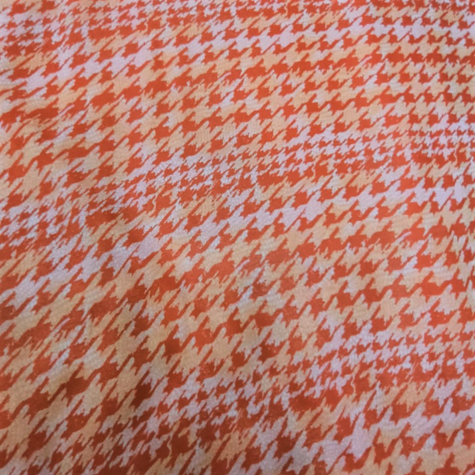 Print On Poly Flat Chiffon Woven Fabric#98