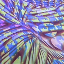 Print On Poly Flat Chiffon Woven Fabric#102