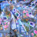 Print On Poly Flat Chiffon Woven Fabric#103