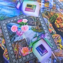 Print On Poly Flat Chiffon Woven Fabric#103