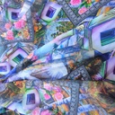 Print On Poly Flat Chiffon Woven Fabric#103