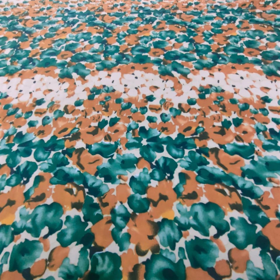 Print On Poly Flat Chiffon Woven Fabric#106