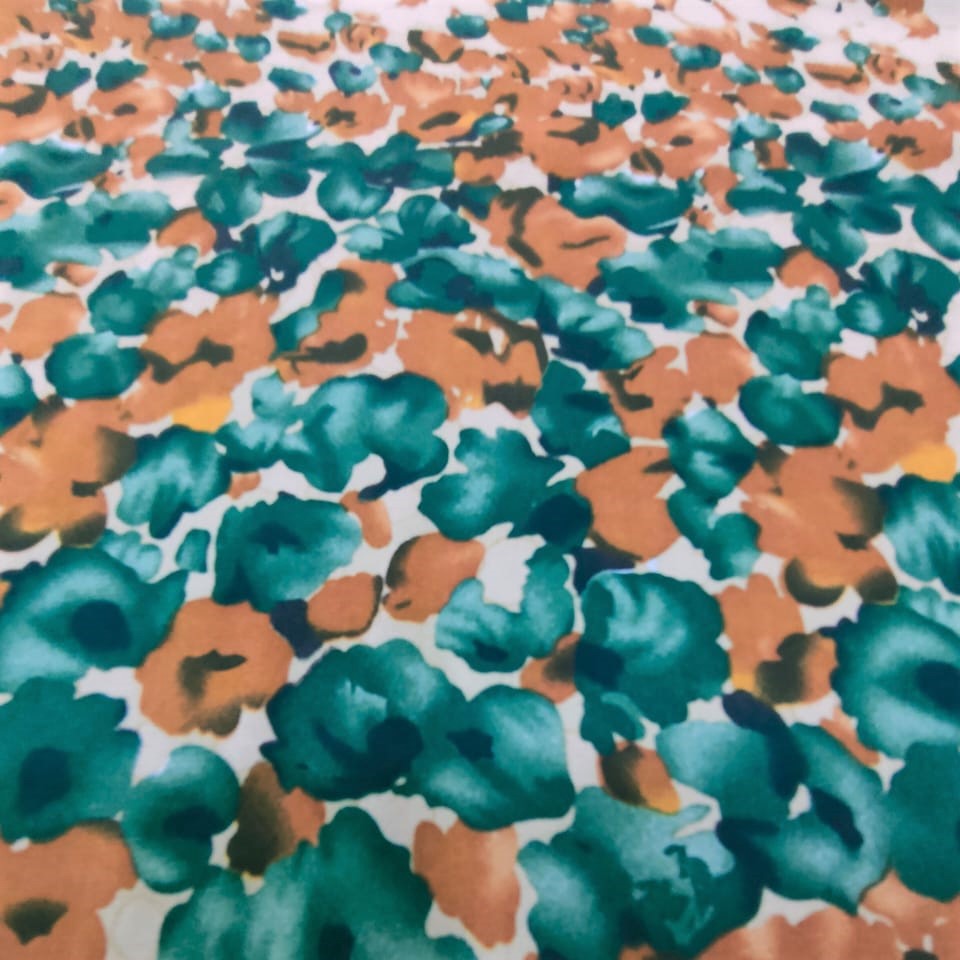 Print On Poly Flat Chiffon Woven Fabric#106