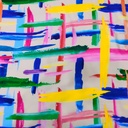 Print On Silky Satin Fabric#105