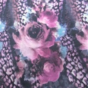 Print On Poly Flat Chiffon Woven Fabric#112