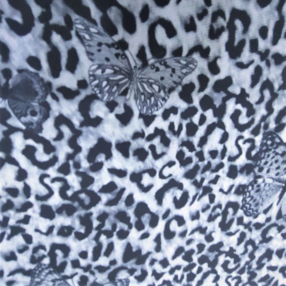 Print On Poly Flat Chiffon Woven Fabric#115