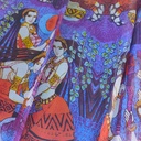 Print On Poly Flat Chiffon Woven Fabric#119