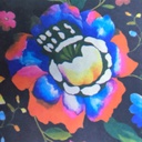 Print On Poly Flat Chiffon Woven Fabric#122