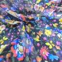 Print On Poly Flat Chiffon Woven Fabric#122