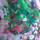 Print On Poly Flat Chiffon Woven Fabric#124