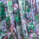 Print On Poly Flat Chiffon Woven Fabric#124