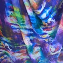 Print On Poly Flat Chiffon Woven Fabric#126