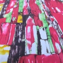 Print On Poly Flat Chiffon Woven Fabric#132