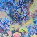 Print On Poly Flat Chiffon Woven Fabric#133