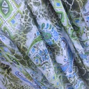 Print On Poly Flat Chiffon Woven Fabric#134