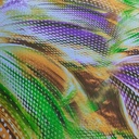 Print On Poly Flat Chiffon Woven Fabric#139