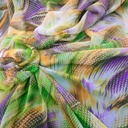 Print On Poly Flat Chiffon Woven Fabric#139