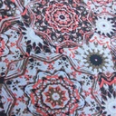 Print On Poly Flat Chiffon Woven Fabric#121