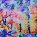 Print On Poly Flat Chiffon Woven Fabric#138