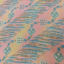 Ethnic Art Multicolor Print On Georgette Fabric