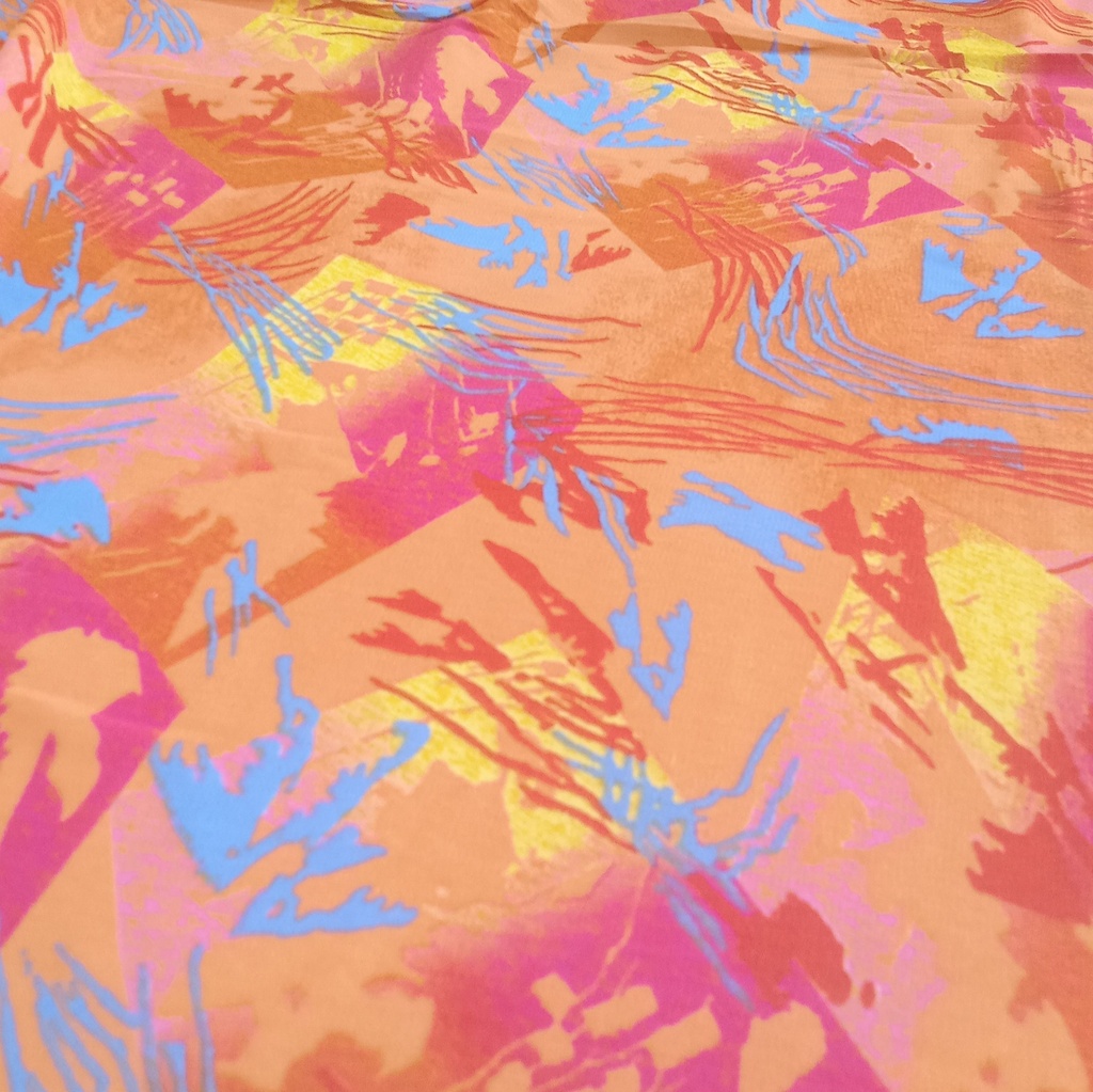 Multicolor Floral Print On Georgette