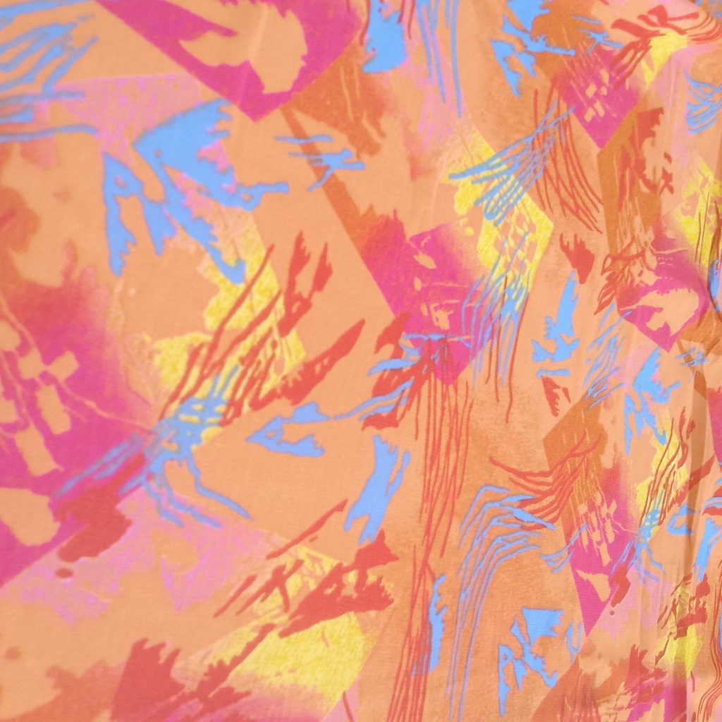 Multicolor Floral Print On Georgette