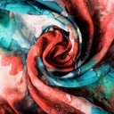 Print On French Rayon Dyed Fabric#05