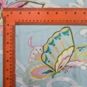 Print On Silk Satin Burnout#03