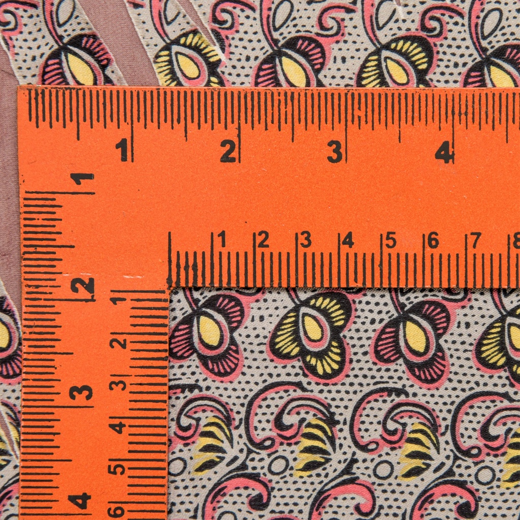 Print On Silk Satin Burnout#12