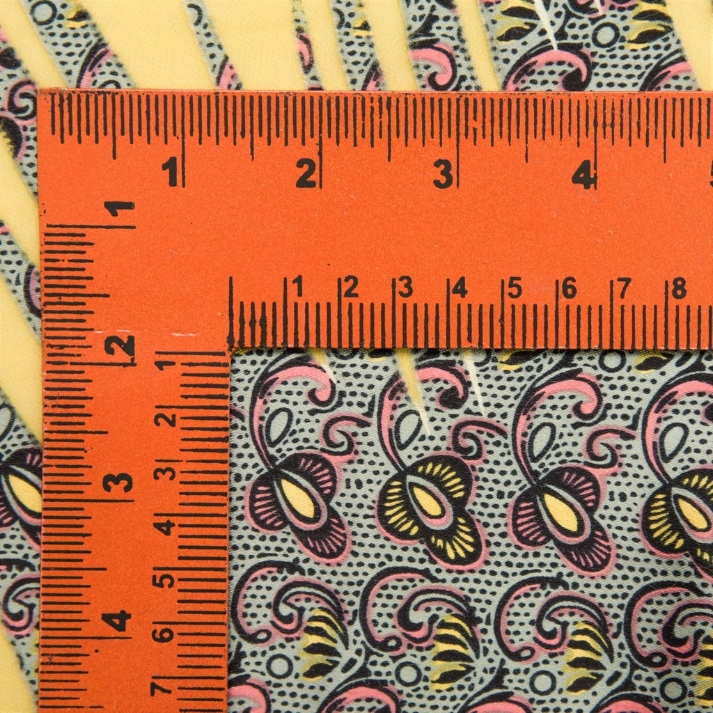 Print On Silk Satin Burnout#16