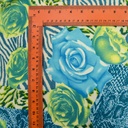 Print On Silk Satin Burnout#32