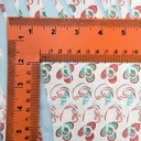 Print On Silk Satin Burnout#37