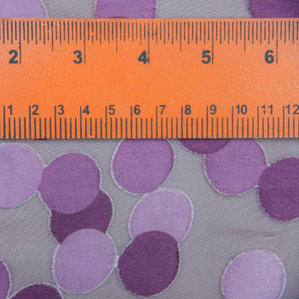 Print On Silk Satin Burnout#38
