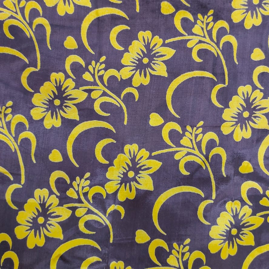 Print On Viscose Velvet #03