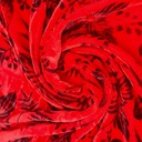 Print On Viscose Velvet #05