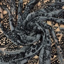 Poly Viscose Velvet Brasso